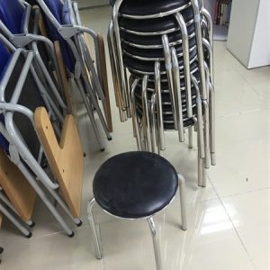 Thanh lý ghế đôn khung inox tại Hà Nội mới 99%