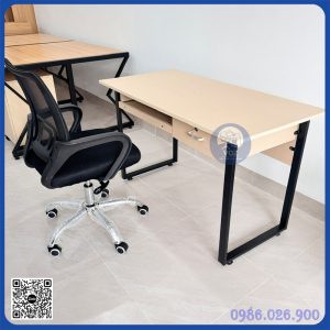 Bàn chân sắt chữ U có ngăn kéo (BCS600-2)