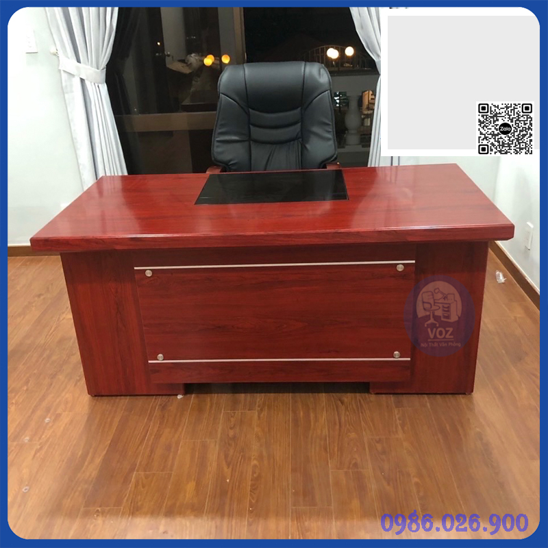 Bàn giám đốc hình chữ nhật mẫu ET (BGD1800)