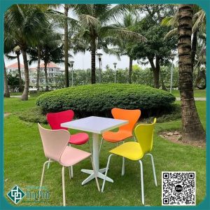 ghế nhựa cafe sân vườn DP320