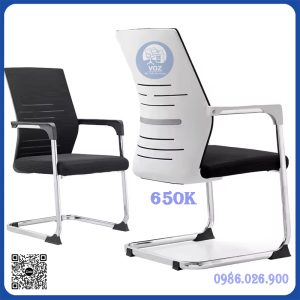 Ghế chân quỳ nhập khẩu hiện đại màu trắng – GQDP650