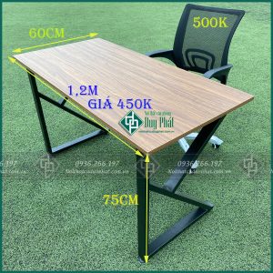 Bàn chân sắt chữ K giá rẻ 60X1M2 (BCSK-01)