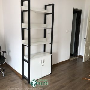 Giá tài liệu, giá sách khung sắt có tủ