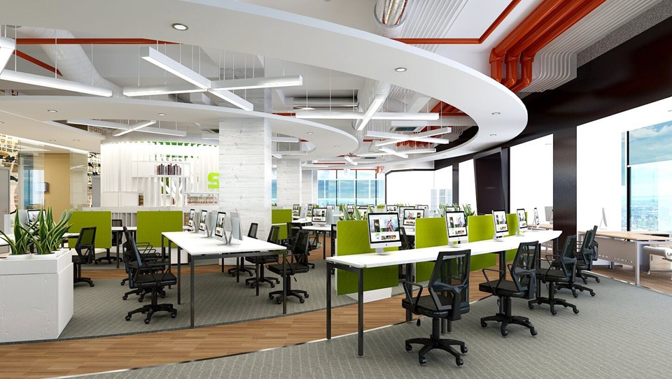 Xem qua hình ảnh thiết kế nội thất văn phòng chuyên nghiệp sáng tạo và đẳng cấp. Chúng tôi đem đến dịch vụ thiết kế nội thất văn phòng hoàn hảo cho doanh nghiệp của bạn, giúp nâng tầm thương hiệu và tăng năng suất làm việc.