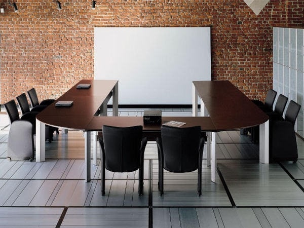 Cụm bàn làm việc nhóm đẹp thiết kế thông minh cho văn phòng