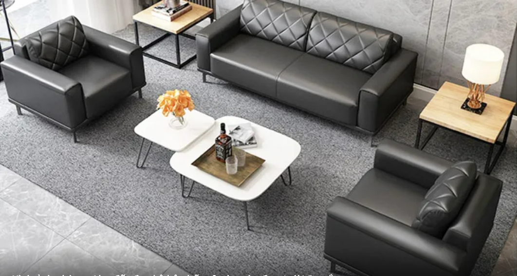 Bộ bàn ghế sofa chất liệu da Bộ bàn ghế sofa chất liệu da