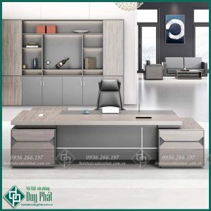 BÀN LÃNH ĐẠO CAO CẤP KT 1M6X1M8 MẶT RỘNG 80CM (BGD-05)