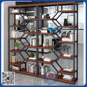 Kệ trang trí giá rẻ kiểu tổ ong KT rộng 80x1m6 sâu 30cm (KTT-04)