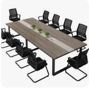 Bàn họp chân sắt