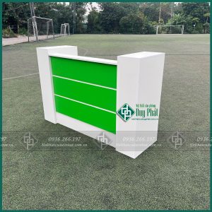 Quầy lễ tân kt 50x1m6 cao 1m05 (QLT-07)