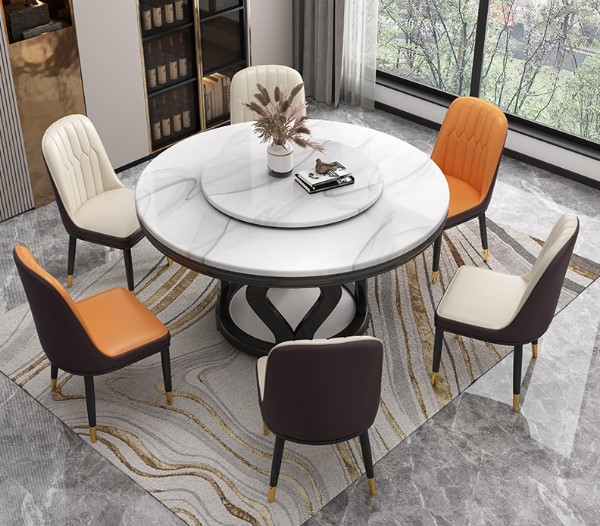 Bàn ghế ăn tròn