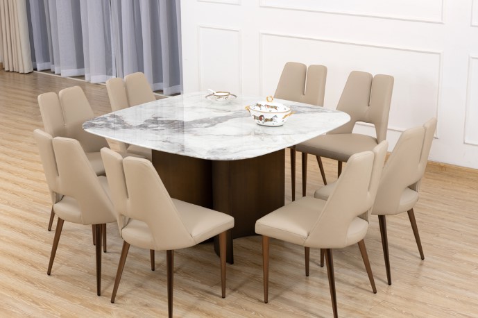 Bàn ghế ăn vuông