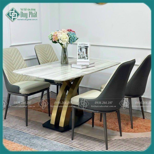 Bộ bàn ăn 4 ghế hình chữ nhật Bộ bàn ăn 4 ghế hình chữ nhật