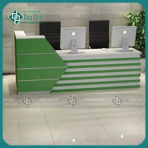 Quầy lễ tân đẹp (QLT12)