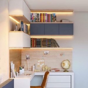 Tìm hiểu về kệ trang trí bàn học - Những ưu điểm và mẫu kệ đẹp cho bạn lựa chọn