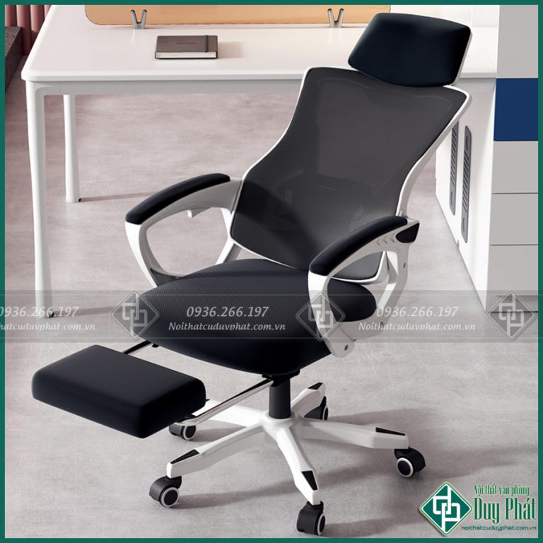 Ghế xoay lưới có ngả và để chân hot nhất hiện nay Ghế xoay lưới có ngả và để chân hot nhất hiện nay