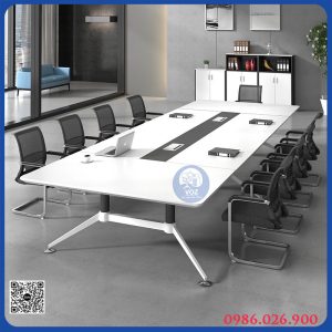 Bàn họp chân sắt nhập khẩu 3m6 – Libra-GZ-83-5