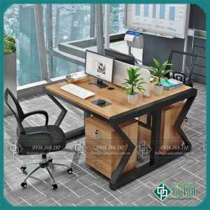 Module bàn chân sắt vách 2 chỗ ngồi – BLVDP12