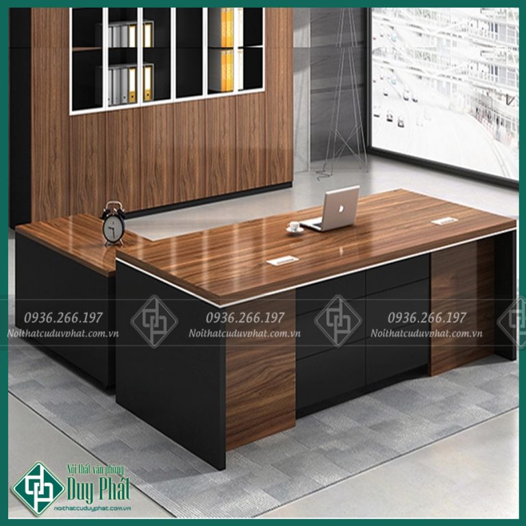 Bàn giám đốc không hộc KT 80X1M6 CAO 75CM (2500-2)