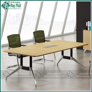 Bàn họp chân sắt nhập khẩu 2m4 – Iris-GZ-83-6