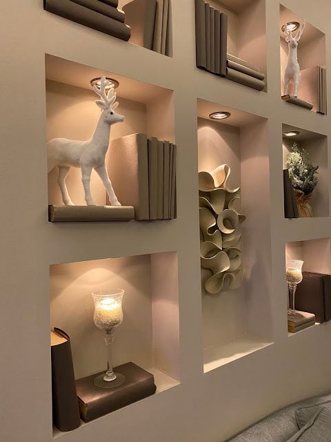 Kệ âm tường hiện đại 