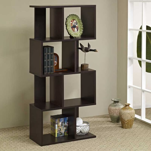 Kệ gỗ trang trí hiện đại