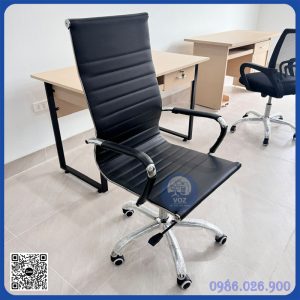 Ghế xoay Da trưởng phòng lưng cao