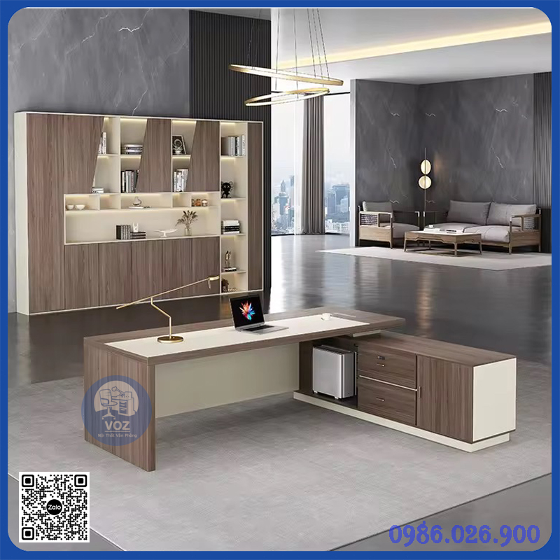 Bàn giám đốc chữ L kích thước 1m2x1m8 mặt rộng 70cm Bàn giám đốc chữ L kích thước 1m2x1m8 mặt rộng 70cm