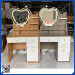 BÀN PHẤN GỖ MDF CÓ ĐÈN LED BÀN PHẤN GỖ MDF CÓ ĐÈN LED