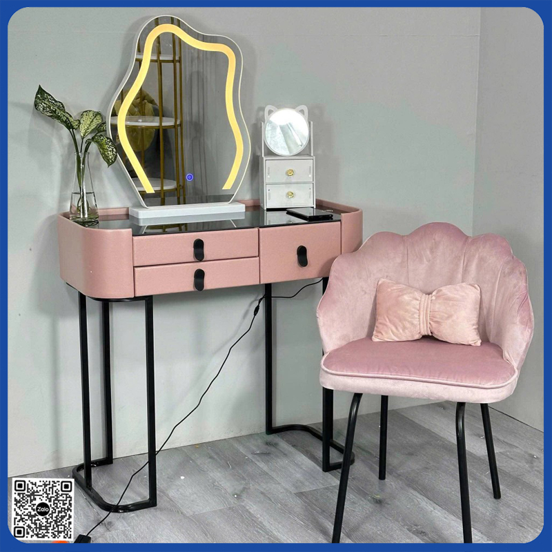 Bàn Trang Điểm BN1 Bệt Chân Cao Royal 80x40cm Thiết Kế Tối Giản Sang Trọng Bàn Trang Điểm BN1 Bệt Chân Cao Royal 80x40cm Thiết Kế Tối Giản Sang Trọng
