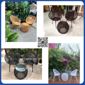 Bộ bàn ghế Ngoài trời Butin GA 18