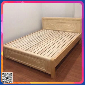 giường gỗ sồi nga kt 1m8x2m (dát lan) giường gỗ sồi nga kt 1m8x2m (dát lan)