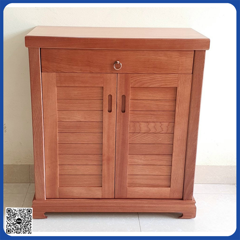 Tủ giầy gỗ sồi kiểu dáng sang trọng kích thước 80 - 100 - 120cm mẫu tiện lợi - thông dụng Tủ giầy gỗ sồi kiểu dáng sang trọng kích thước 80 - 100 - 120cm mẫu tiện lợi - thông dụng