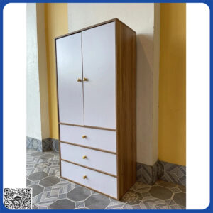 Tủ quần áo 2 cánh mở +2 ngăn kéo TQA-VOZ Tủ quần áo 2 cánh mở +2 ngăn kéo TQA-VOZ