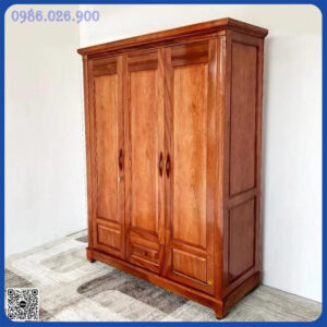 Tủ gỗ xoan 3 cánh kt 210x157x57 cm TQA-VOZ Tủ gỗ xoan 3 cánh kt 210x157x57 cm TQA-VOZ