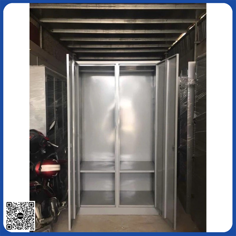 tủ sắt quần áo 2 cánh mở TQA-VOZ tủ sắt quần áo 2 cánh mở TQA-VOZ