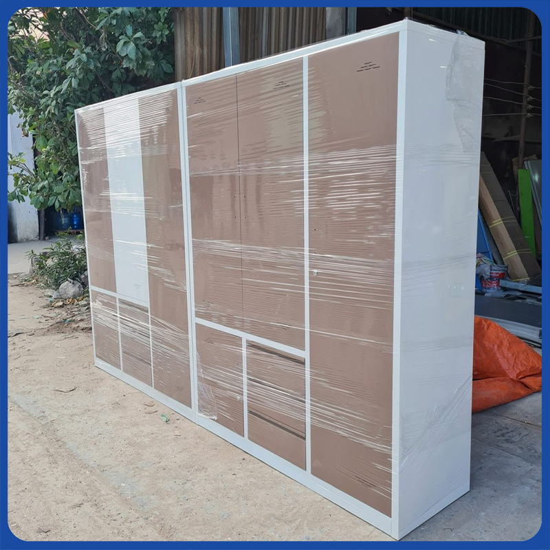 Tủ sắt cao cấp sơn tĩnh điện 3 buồng có ngăn kéo TQA-VOZ Tủ sắt cao cấp sơn tĩnh điện 3 buồng có ngăn kéo TQA-VOZ