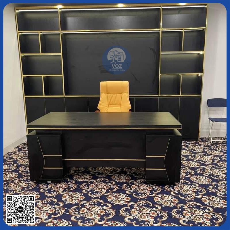 Bàn lãnh đạo cao cấp kích thước 1m6x1m8 mặt rộng 80cm Bàn lãnh đạo cao cấp kích thước 1m6x1m8 mặt rộng 80cm