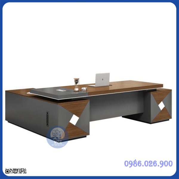 Bàn lãnh đạo cao cấp KT 1m6x2m Bàn lãnh đạo cao cấp KT 1m6x2m